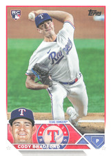 2023 Topps Update Series - Cody Bradford #US53 (RC) Rangers