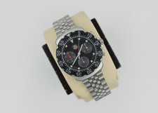 Tag Heuer 471.513 Mens Formula 1 Series Chronograph Quartz Watch BA0494 Black 8" 3