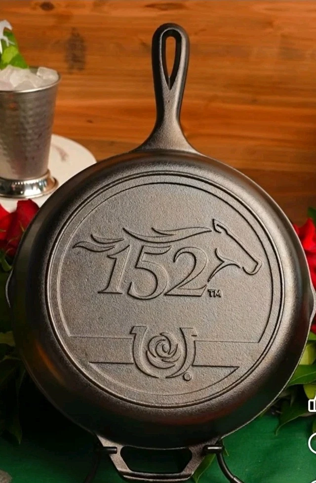 152nd Kentucky Derby 2026 Commorative Cast Iron Skillet 2026