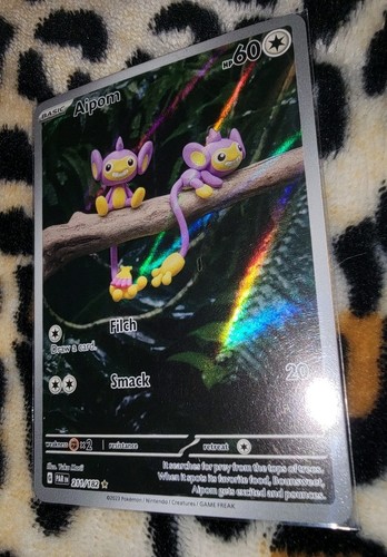 Aipom 211/182 Sv04: Paradox Rift Holo Pokemon TCG - Picture 2 of 5