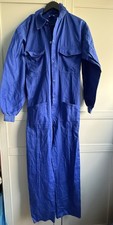 Generic Size 42 Blue Boiler Suit Jump Suit Workwear Good Condition Cotton