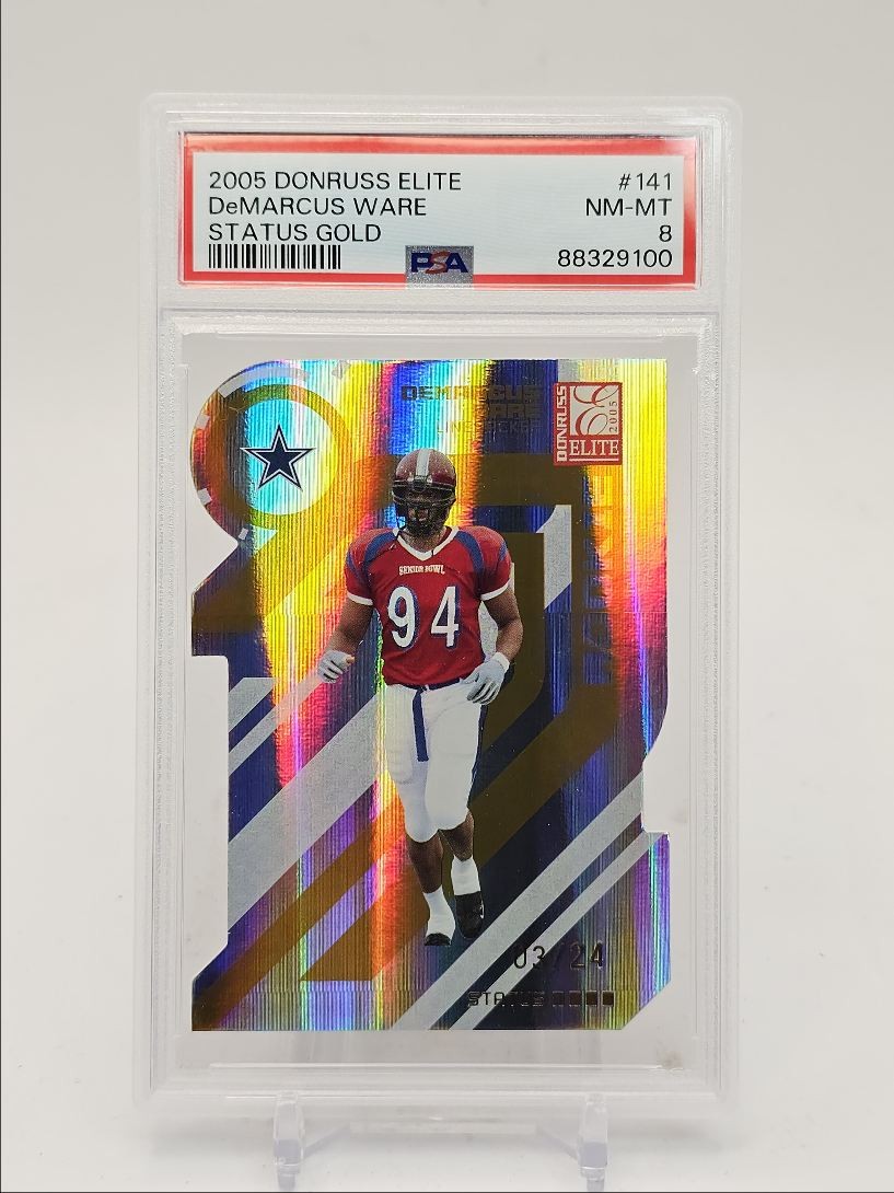 DeMarcus Ware Donruss Elite #141 Status Gold