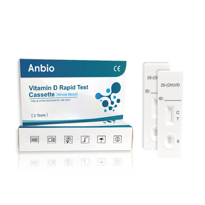 2Pcs*At-Home Vitamin D Wellness Test Kit   2 Tests | Personal Reference Only