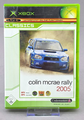 Colin McRae Rally 2005 Xbox Classic Rennspiel Codemasters PAL komplett