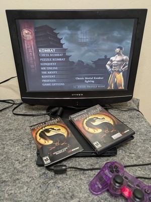 Mortal Kombat Deception PS2 (2004) Complete CIB w Manual & Reg Card Nr Mint