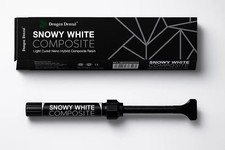 Dental SNOWY WHITE Light Cured Nano Hybrid Restorative Composite 4g BLEACH SHADE