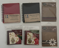 New Lot Of 6 Scrapbooking Kits, Binders, And Mini Scrapbooks Kits with Free Ship