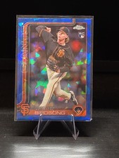 2025 Topps Chrome Sapphire Hayden Birdsong TRUE ROOKIE San Francisco Giants #138
