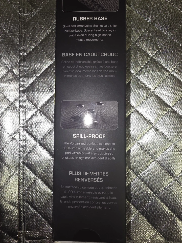 ROCCAT Sense CTRL Gaming Mouse Pad Vulcanized Surface Tough & Precise (NIB) - Image 4 of 4