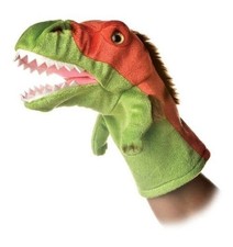 Aurora 10" Velociraptor Puppet 32027 Plush Stuffed Animal Toy