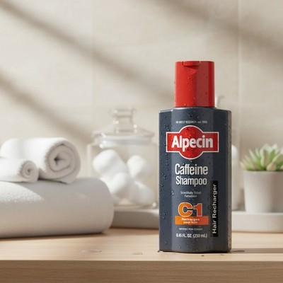 Alpecin Caffeine Shampoo 8.45 Fl Oz Hair Regrowth Treatment Thickens Strengthens