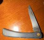 Case 2138 Trapper Slipjoint Pocketknife Black Synthetic Handle SS 1974 — photo 1