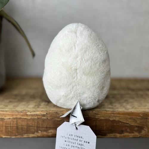Huevo hervido confuso Jellycat - Huevo juguete suave con patas retirado raro coleccionable - Imagen 7 de 11