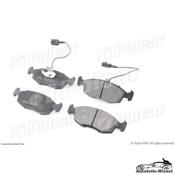 Bremsbelagsatz Vorne FüR Fiat 500 312 C Grande Punto 199 Evo Ab 10->-image