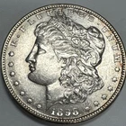 1898-S $1 Morgan Silver Dollar AU+.