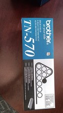 Brother TN570 High Yield Black Toner Cartridge Genuine OEM