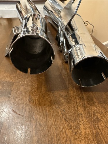 Vintage Chrome Pipes For 1979 Honda CBX Motorcycle - Picture 10 of 14