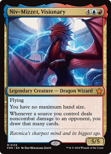 Niv-Mizzet, Visionary Foundations MTG Magic The Gathering