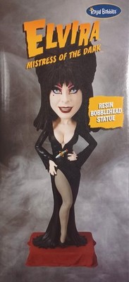ELVIRA Mistress Of The Dark V2 (Royal Bobbles) BOBBLE HEAD / WACKELKOPF