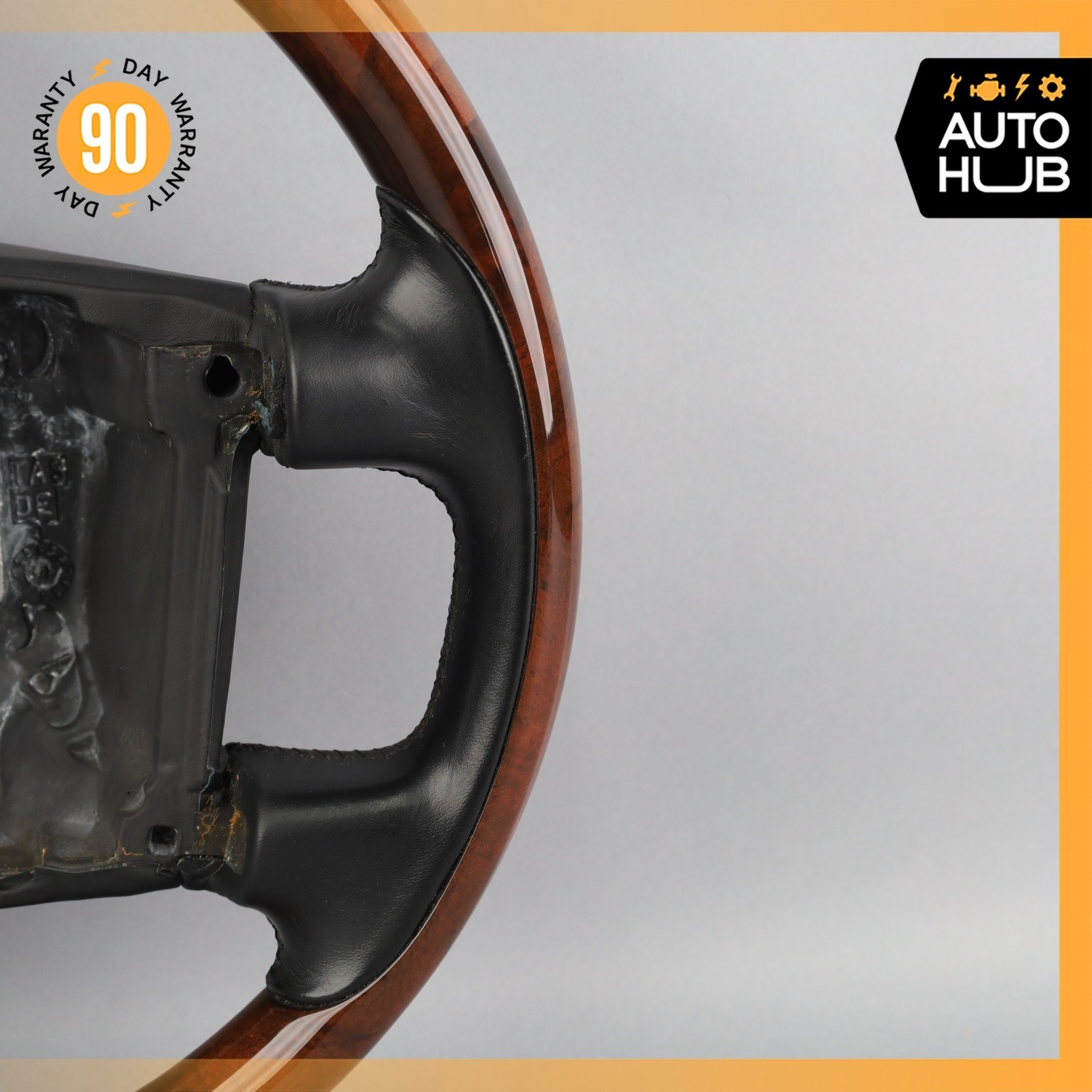 03-10 Bentley Continental Flying Spur GTC GT Driver Steering Wheel Wood OEM