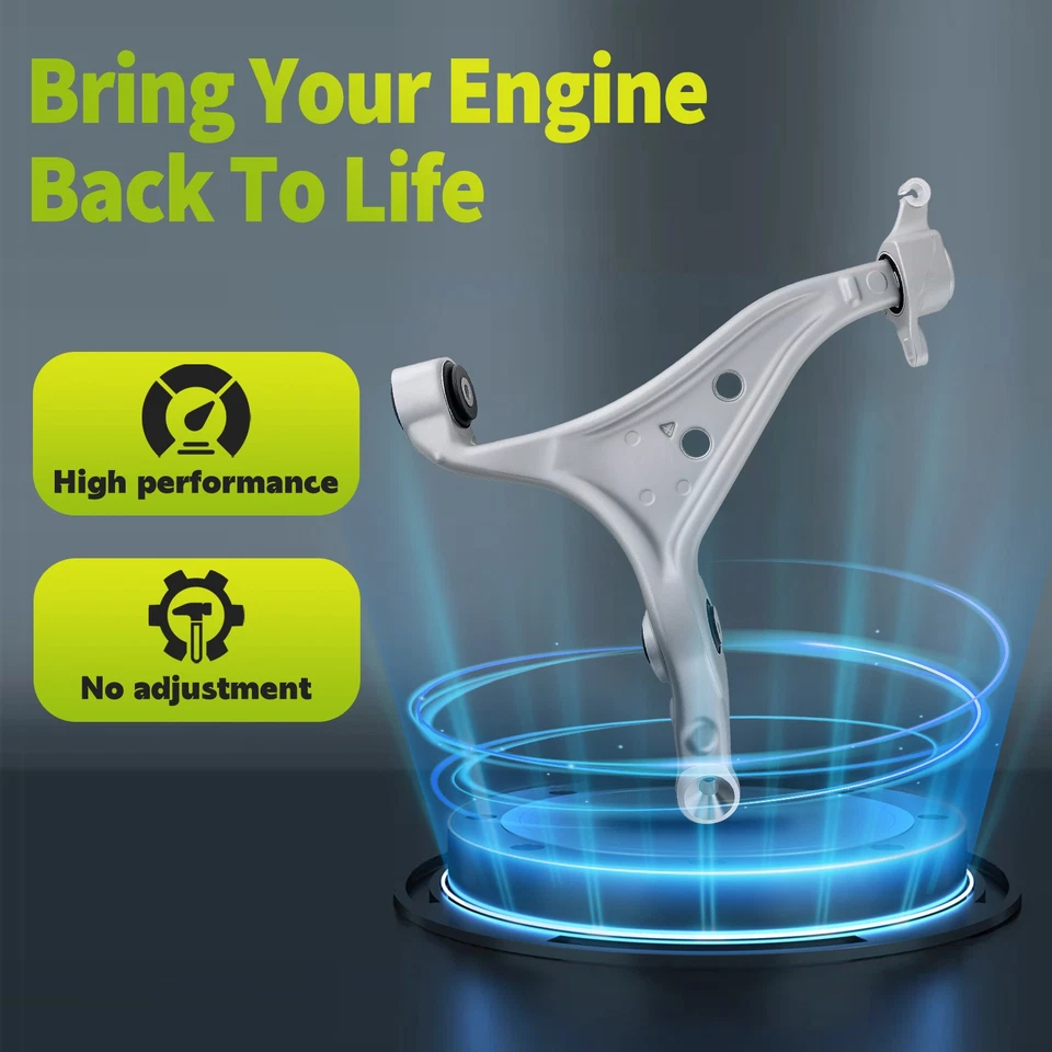 🔥2Pcs Front Lower Control Arm w/ Bushing Kit For Mercedes-Benz W166 X166 GL350 Foto 4 de 4