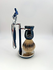 NEW- Authentic The Art of Shaving NY Collection Razor, Brush, Stand-IN BOX