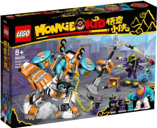 LEGO 80025 Monkey Kid Sandy Power Mecha Toy Figure Robot