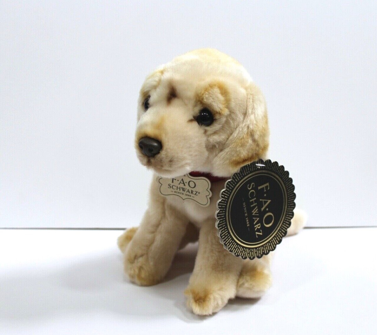 FAO Schwarz Labrador Puppy Dog Plush Stuffed Animal 10