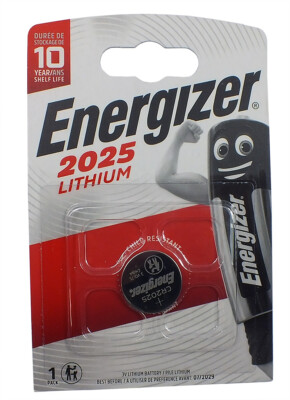 1 x Energizer CR2025 Knopfzelle Batterie > Ultimate Lithium > 3 Volts