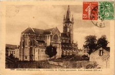 CPA MARLHES - L'ensemble de l'Église paroissiale (165934)