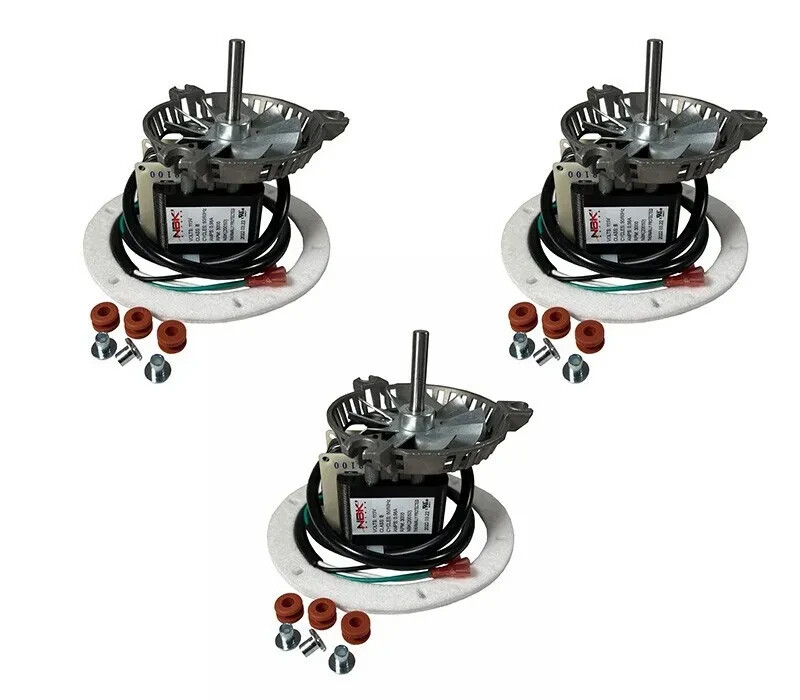 x3 PELLET STOVE EXHAUST COMBUSTION BLOWER MOTOR FAN FOR HARM