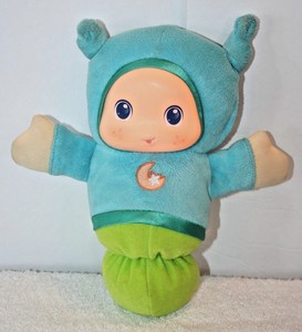 blue glow worm toy
