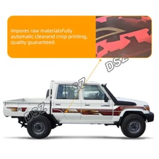4X4 Body Decal Stickers Vinyls for Land Cruiser Pickup truck 2000-2013 LC79 LC70