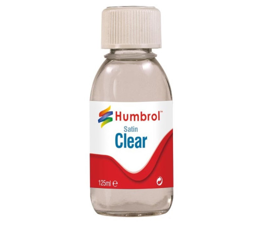 Humbrol AC7435 Satin Clear Varnish 125ml Bottle