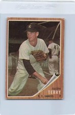 1962 Topps #48 Ralph Terry Yankees VG *7692