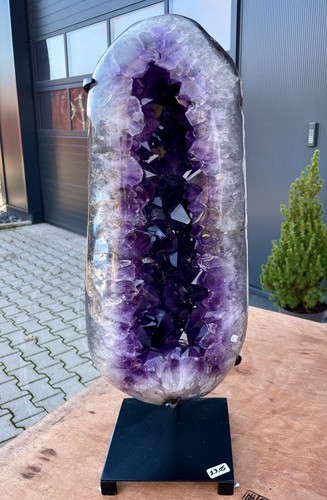 Amatista Drusa Amatista Geoda SUPER diversos cristales transparentes violetas - Imagen 5 de 5