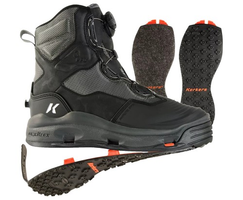 その他アウトドア FA3025-09 Korkers Studded Vibram Idrogrip Sole #09 Korkers Vibram Studded Idrogrip Sole - FA3025 | eBay