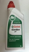 OLIO CASTROL GARDEN 2T 1 LITRO PER USO IN TOSAERBA, MOTOSEGHE E GIARDINAGGIO