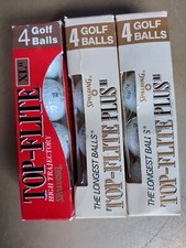 Vintage Dozen Top-Flite Old Stock Made In USA Golf Balls