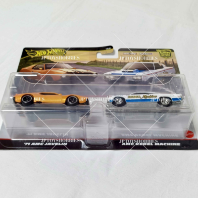 Hot Wheels 2 Pack '71 AMC Javelin / AMC Rebel Machine Set 1 8 16
