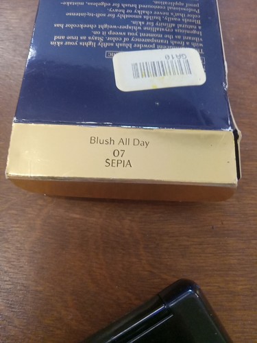 Estée Lauder Blush All Day Natural Cheek Color 07 Sepia .38 11g Full Size NOS - Picture 10 of 10