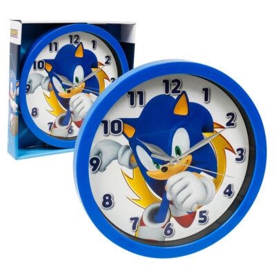 SEGA セガ ソニック・ザ・ヘッジホッグ 壁掛け時計 SEGA セガ ソニック・ザ・ヘッジホッグ 壁掛け時計 SEGA セガ ソニック