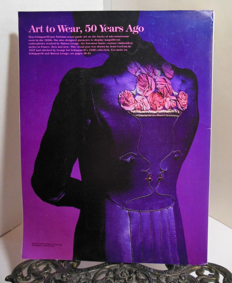 Elsa Schiaparelli Born To Shock Clothing Designs from 30s Innovative Today 1988 Foto 3 de 4