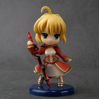 #F98-709 Chara-Ani Niitengo Figur Fate/stay Night SABER 2,5'' Figur