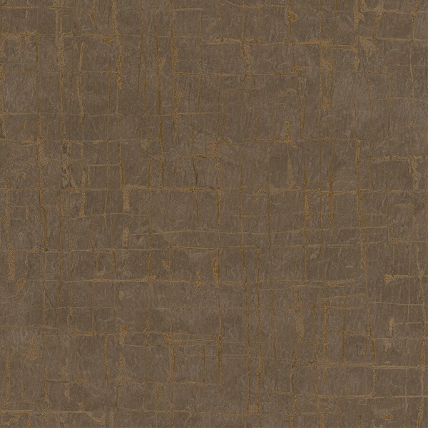 Dieter Langer Tapete Vlies Tango Struktur Braun Metallic 58809 (7,09€/1Qm)-image