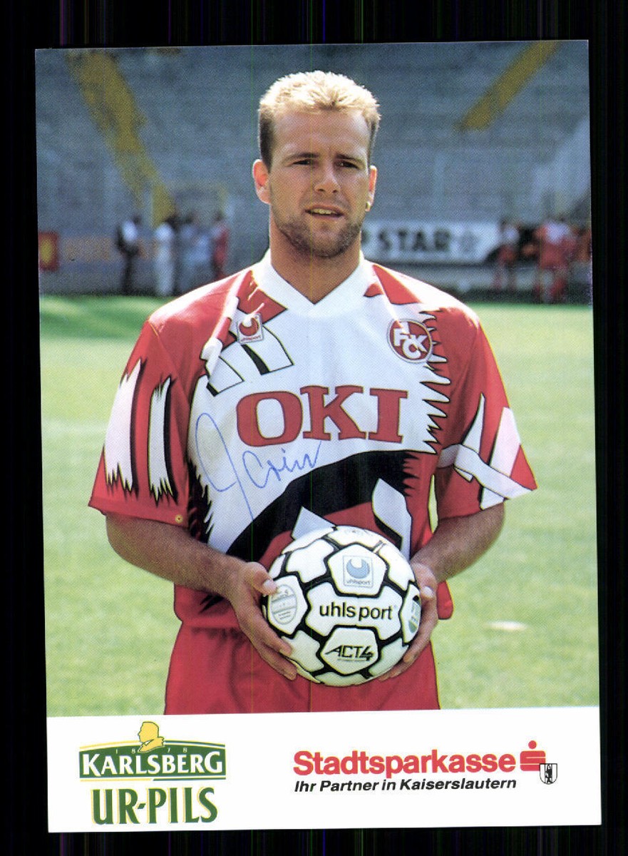 RARE* ORIG. Carte autographe Wolfram Löwe 1.FC Lok Leipzig RDA