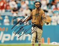 Mike McDaniel Signed Autographed Miami Dolphins 8x10 Photo JSA COA