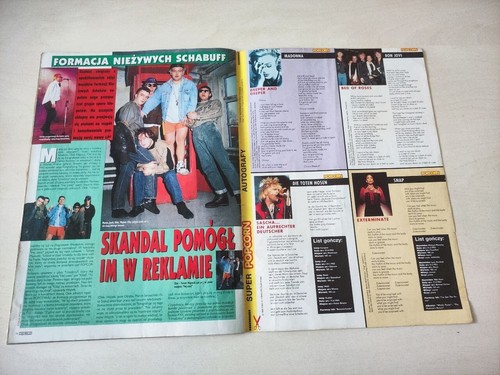 Vintage Poland magazine POPCORN #3 - 1993 Whitney Houston - Picture 19 of 19