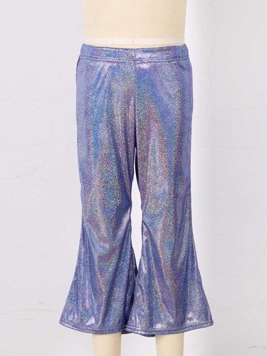 Girls Boys Glitter Sequins Hip Hop Jazz Street Modern Pants Sweatpants Trousers - Picture 117 of 252