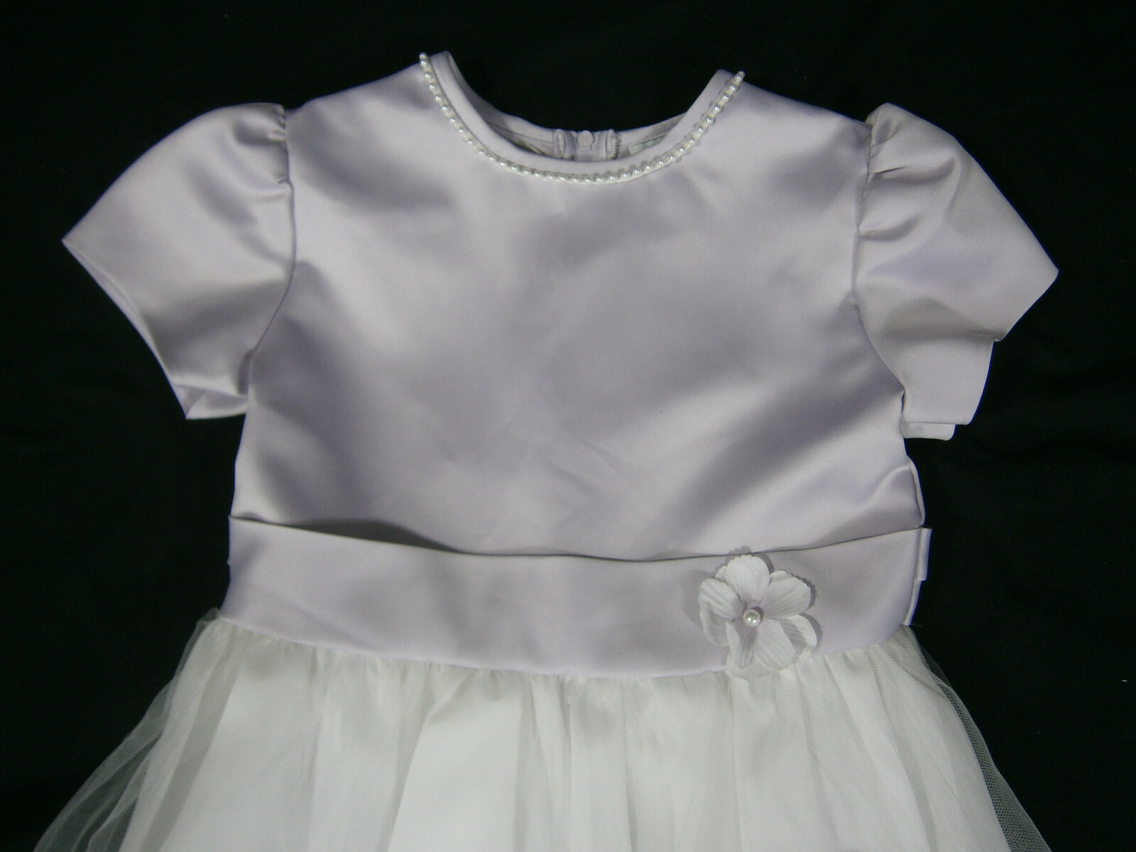 Sugar Plum Style 555271 Size 6 Flower Girl Party Easter Wedding Dress Lavender image 2